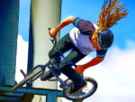 BMX motorcu yapboz oyunu
