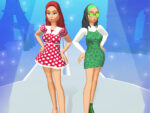 Modeller moda giyinmek