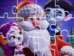 Süper Öcüler Noel yapboz oyunu