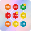 2048 Hex Zincir Birleştirme