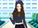 Amy Moda Crop Triko Elbise
